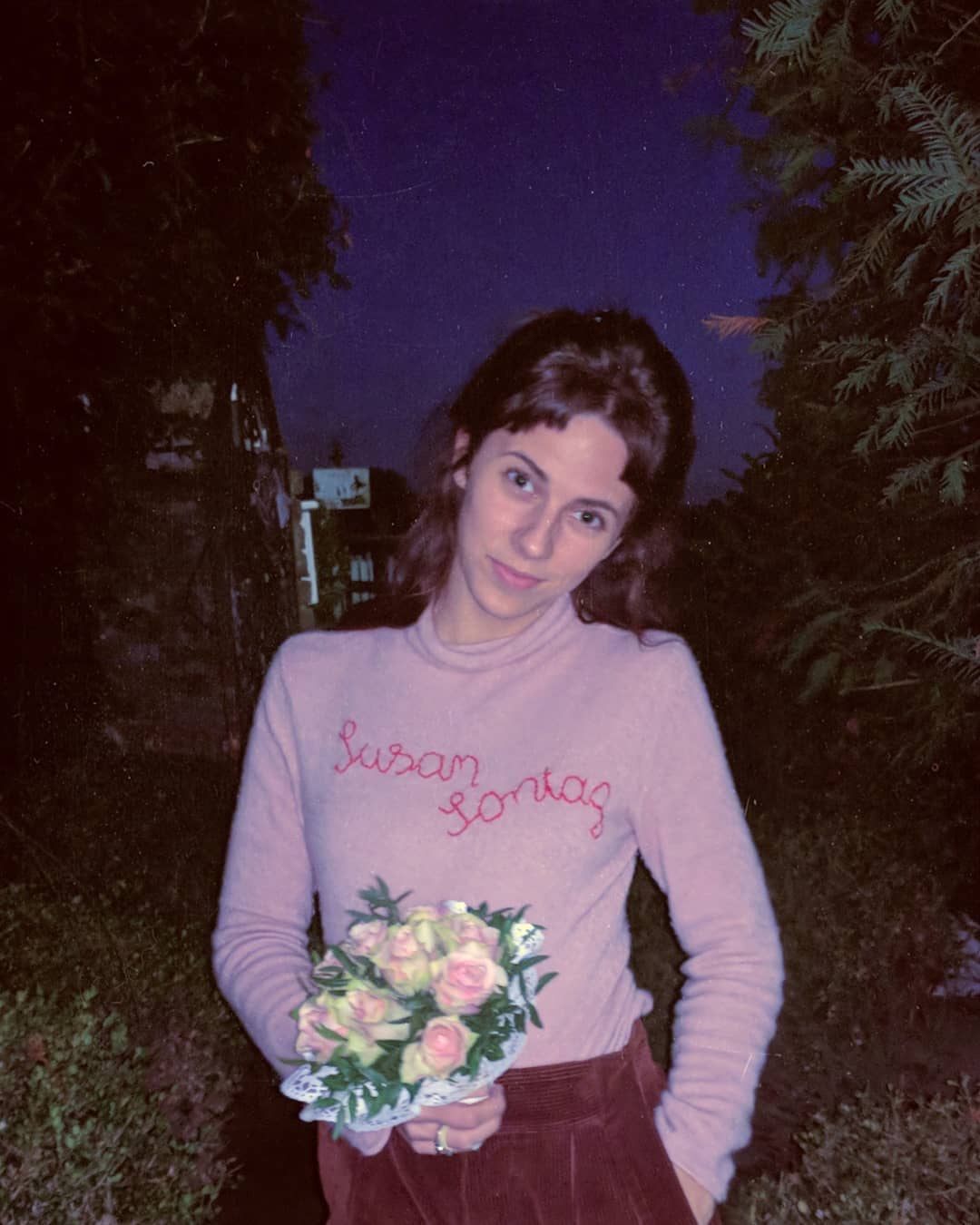 tb to #SusanSontag  (and an ode to making old clothes great again within a few stitches)