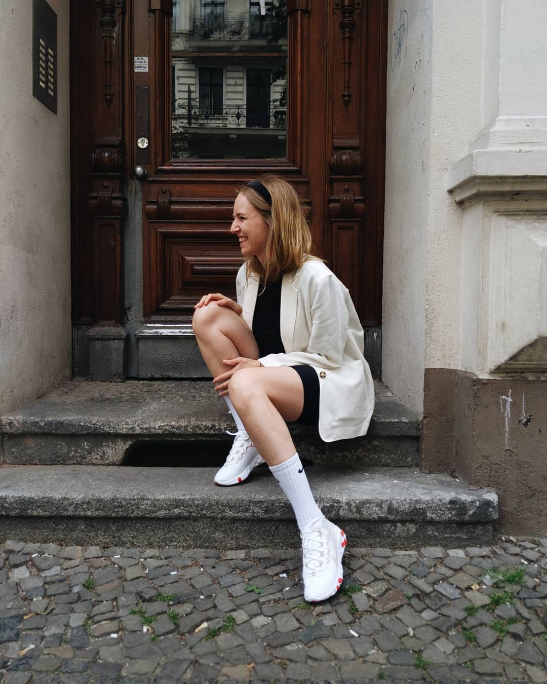 Anzeige / Definitely the last one celebrating the head-to-toe Sporty Spice look - and I kinda like it ️ Screenshot for http://liketk.it/2C8o9 #nikesportswear #reactelement55 @nikesportswear @liketoknow.it.europe #liketkit #LTKeurope
