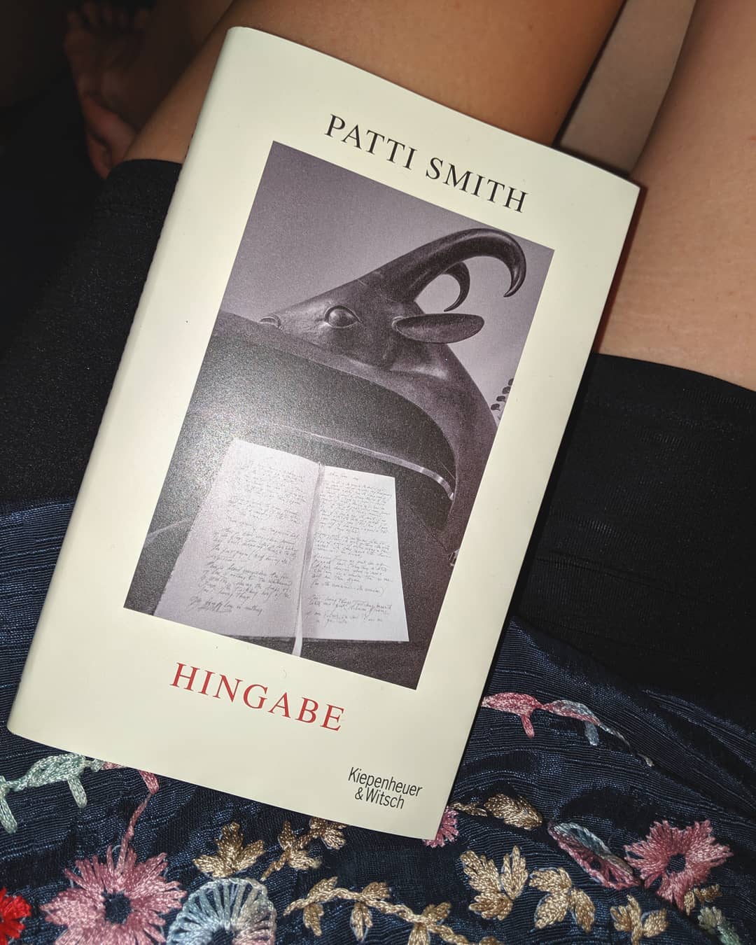 New @thisispattismith #hingabe #pattismith