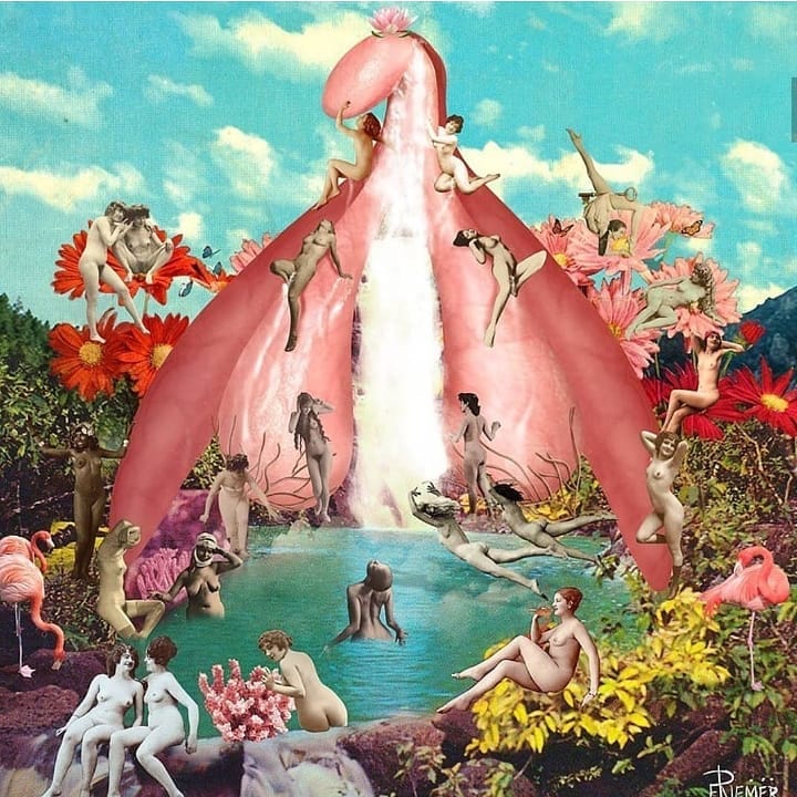 HOLY #CLITORIS ️ Thank you for the fun, universell Artwork by @elaysariemis