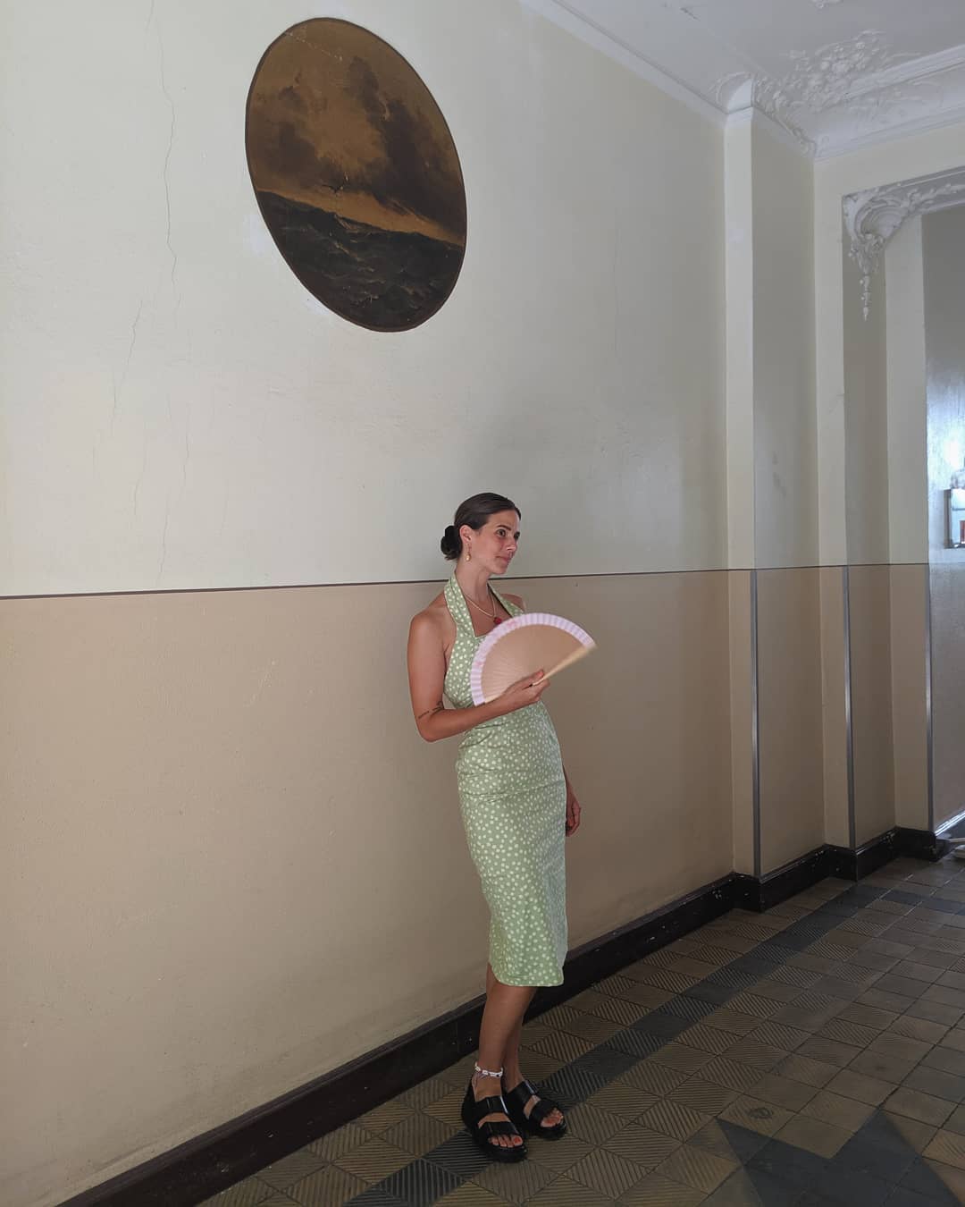 P.S.: Mum, I stole your dress ️