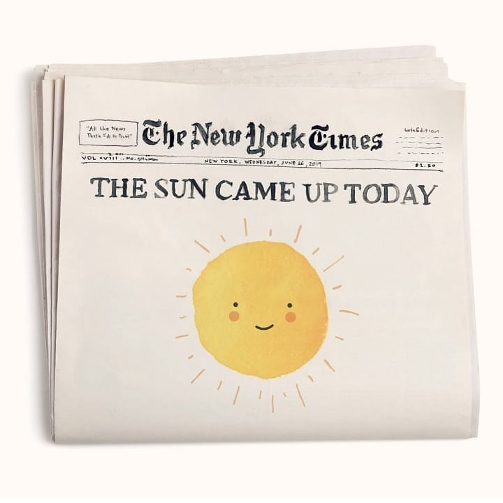 The headline we all wish to see one day by @aolanow ️