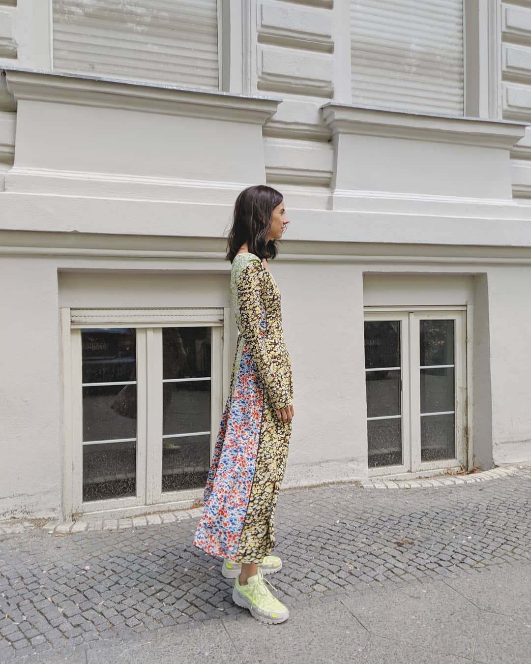 I'm on my period right now and I hatelove it. I hate it to the bones because it gets me into trouble and eats up my personality at least 3 days of every month. It makes me cry and rant and yell, gratouitus, it makes me react maddening sensitive, it makes me question everything, even love, and it makes me feel like super-shit and ugly and boring on top. It destroys my most beautiful panties. My confidence. My productivity. And it causes incredible pain straight from hell, physically and mentally, again and again - PMS is the reason I researched various possibilities to get rid of my uterus ca a hundred times without any humor involved. But after all I still love this little fuckhead of an crucious and empowering force of nature. I love it because knowing my cycle is magic, because bleeding regulary tells me I'm healthy and that I'm part of something bigger than balls. Periods are political. And every time I’m open about my period, it feels like a rebellious act against the patriarchy and all the shame that still is pretty visible whenever people try to hide their tampons or cups while searching for the restroom. Menstrual equity, that should include education about reproductive rights and health as well as tax-free equal access to hygiene products, is an important public matter - because many girls, women, transgender and nonbinary people who menstruate around the globe must deal with cultural stigma, social isolation and shame til today. #FreeThePeriod for them, for us, for you - be loud, be proud, share your feelings and needs. Take period problems serious, even if you personally don't have to deal with them. They're real - same way endometriosis is. And never again forget to ask for help.  #periodproblems #periodsmatter #powertotheperiod / Unpaid Ad / wearing @stinegoyastudio