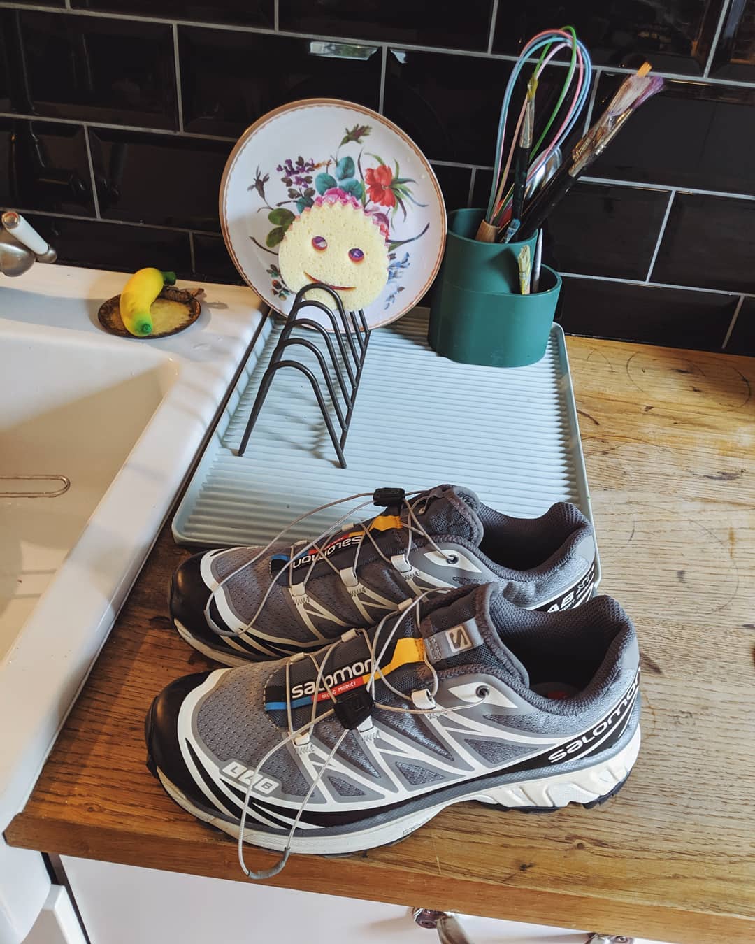 Wet shoe dream #salomon (Unpaid Ad)