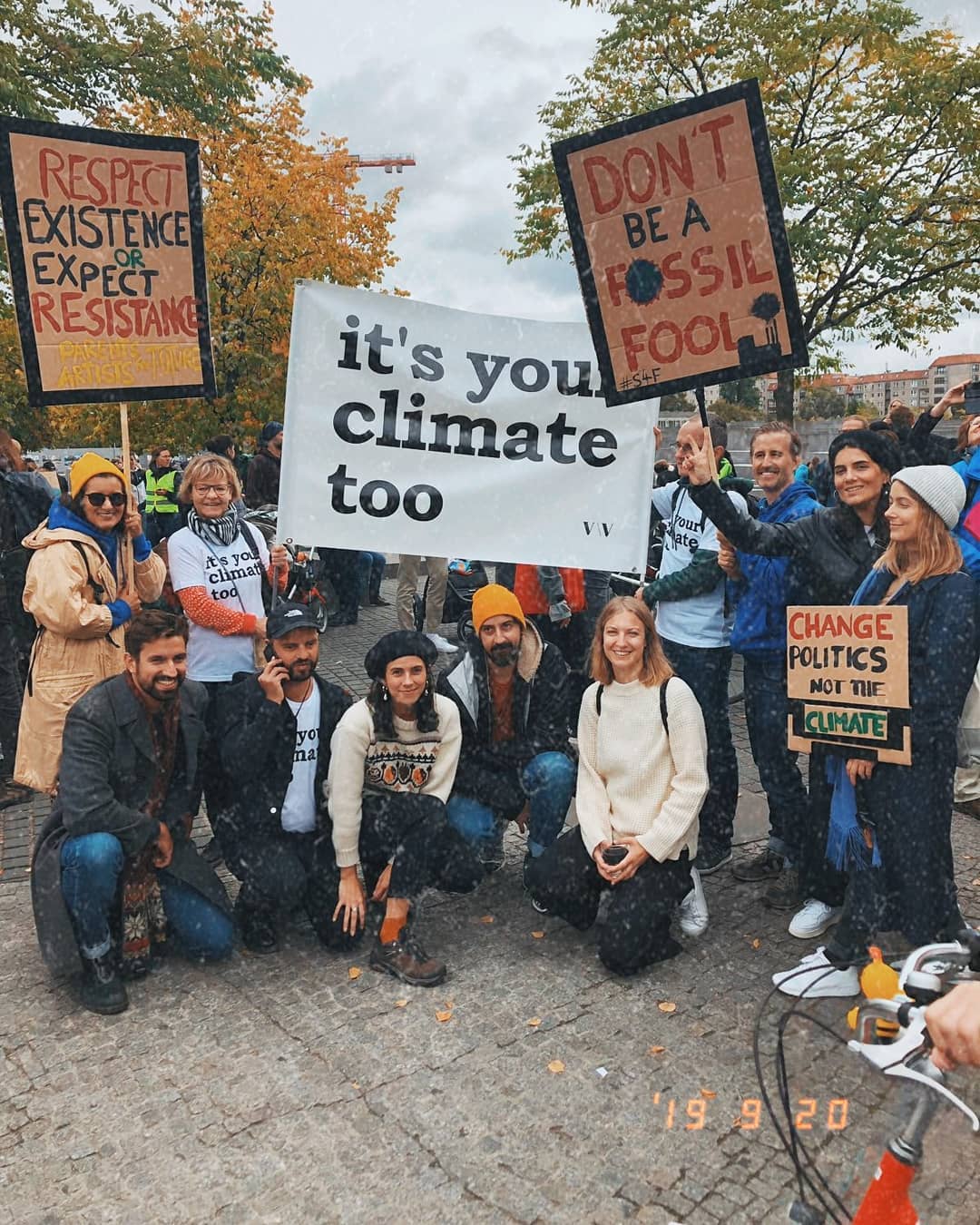 Destroy the patriarchy, not the planet. #GlobalClimateStrike #AlleFürsKlima #fridaysforfuture #itsyourclimatetoo