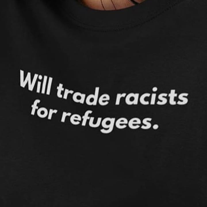 Shirt by @thefeministvibe  #refugeeswelcome