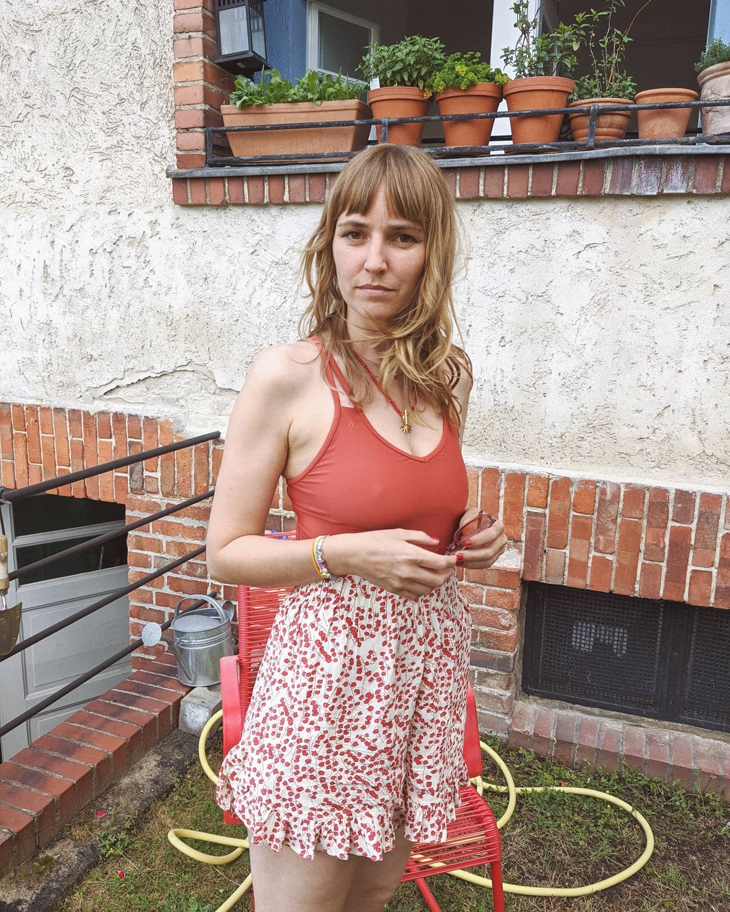 Wearing a swimsuit from 100% eco & fair fashion label @inaskaswimwear as a body suit like Gillian Jacobs did all the time in one of my fav series LOVE to be prepared for the next swim & vitamine D boost ️ Try it! / Anzeige #inaskaswimmwear #ecoswimwear