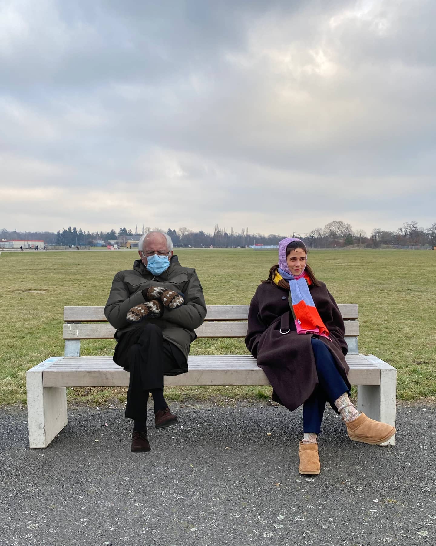 Always late to the party #bernie