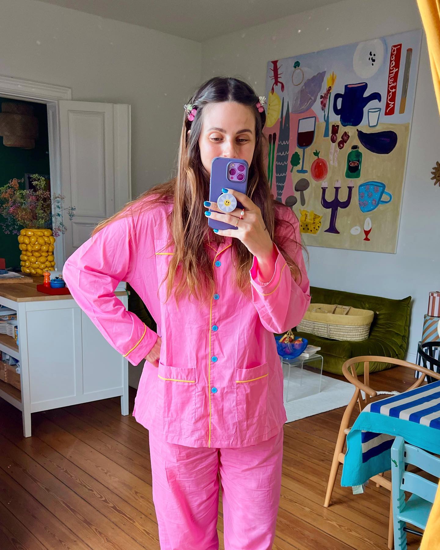 Schlaft gut, ihr scharfen Schlangen
Pyjama: @thelmaandleah (gifted)